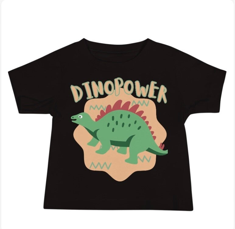 Baby T-Shirt STEGOSAURUS DINOPOWER