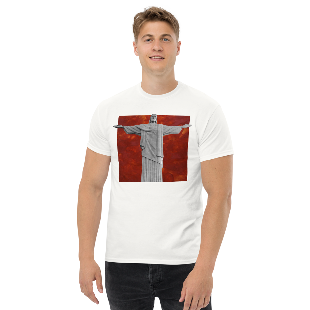 Klassisches Herren-T-Shirt LAVA