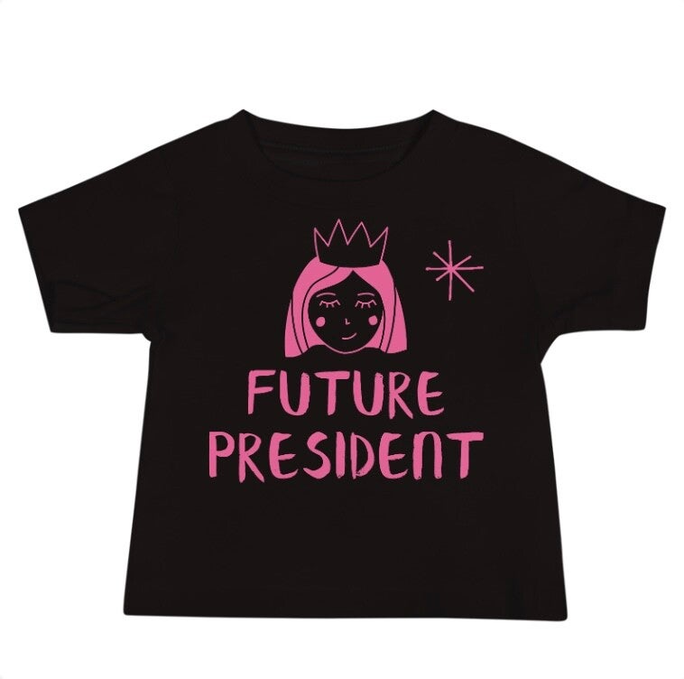 Baby T-Shirt PRESIDENT MÄDCHEN