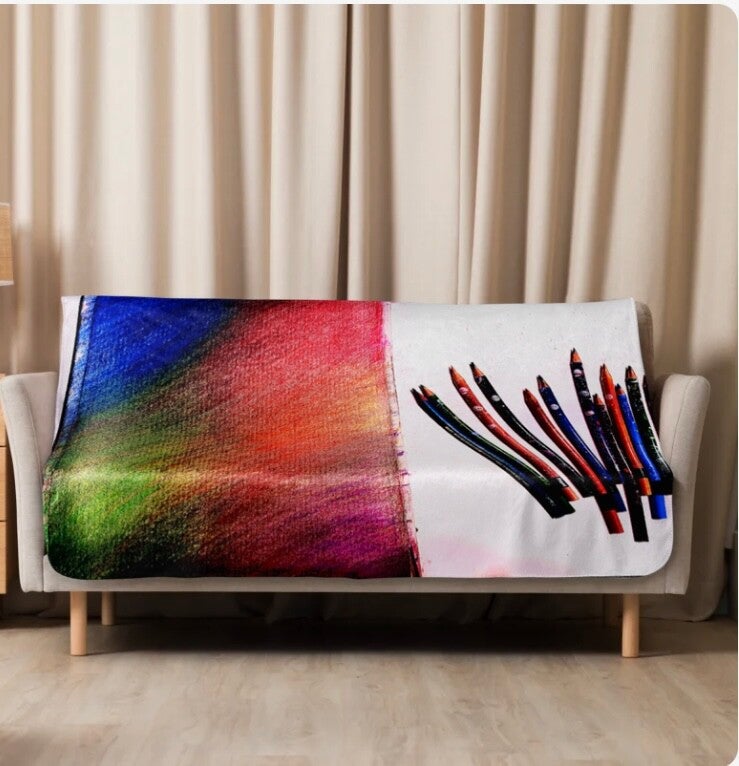 Sherpa-Decke Kunst