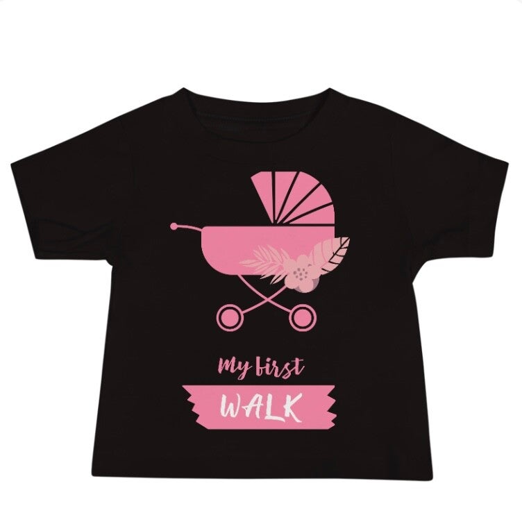 Baby T-Shirt FIRST WALK MÄDCHEN