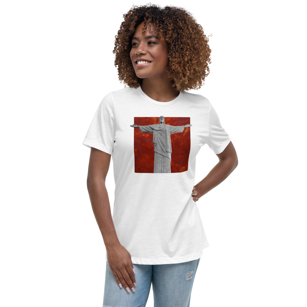 Lockeres Damen-T-Shirt LAVA