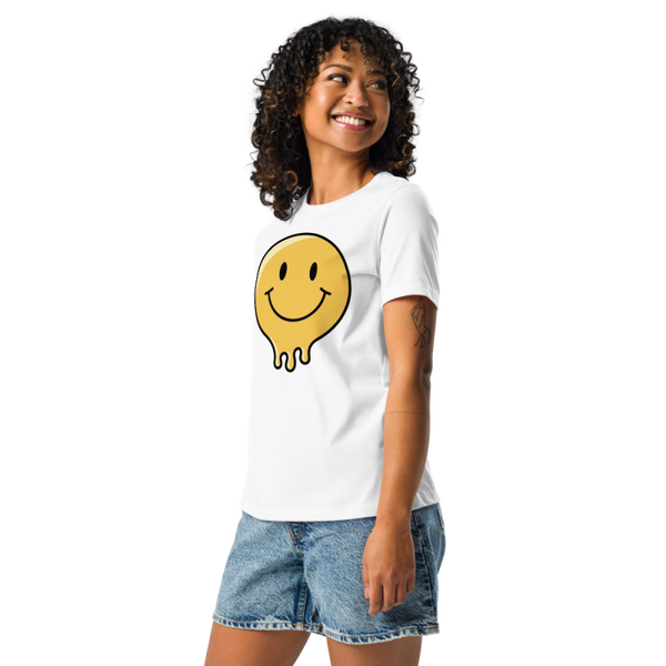 Lockeres Damen-T-Shirt SMILE