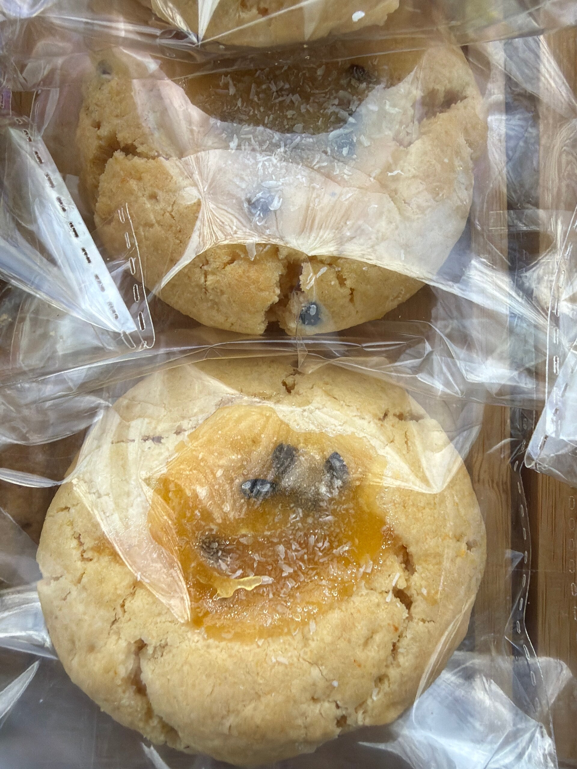 Passionfruit and coconut