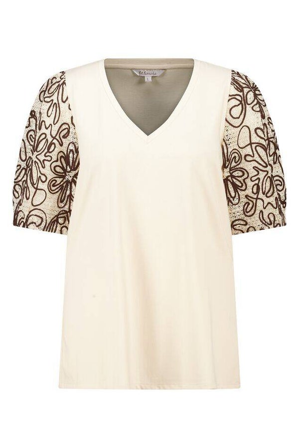 MS Mode top met V-hals – maat L