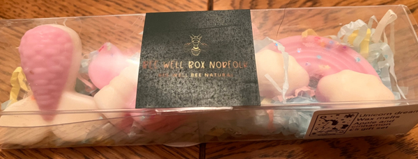Apple and cinnamon Unicorn dreams artisan soy vegan wax melts