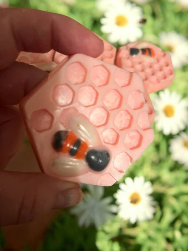 Lost cherry chunky hexagon honeycomb melts