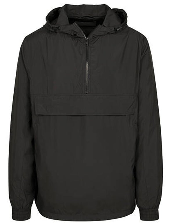 Zwarte pullover jas Build Your Brand | Perfect voor tussenseizoen