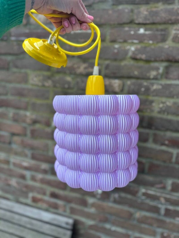 Ribbed hanglamp