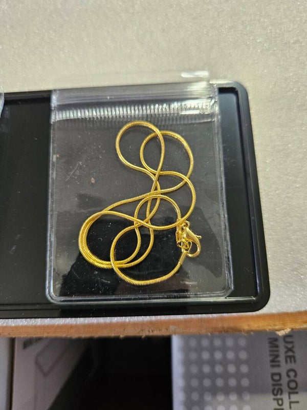 Gold Coloured Rope Chain