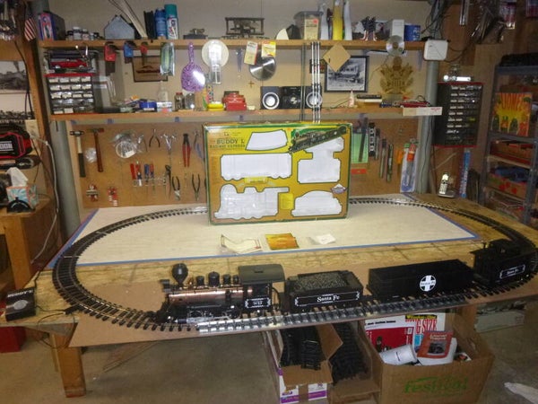 Buddy L Railway Express G scale electric train set with sounds #50002