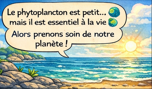 Le phytplancton est essentiel à la vie