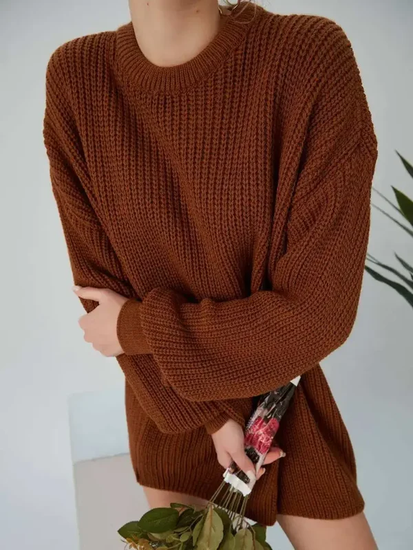 Casual Oversized Syrup Trui