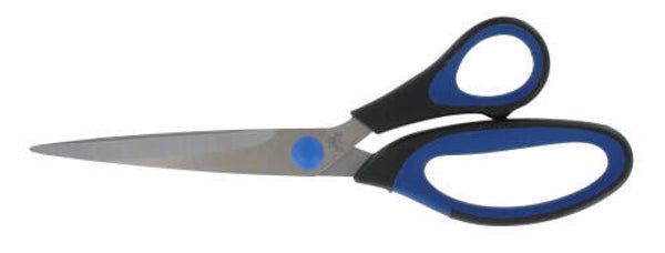 Metallo 973070 - Schaar 185 mm, RVS, zwart/blauw