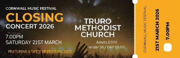 Closing Concert 7.00pm