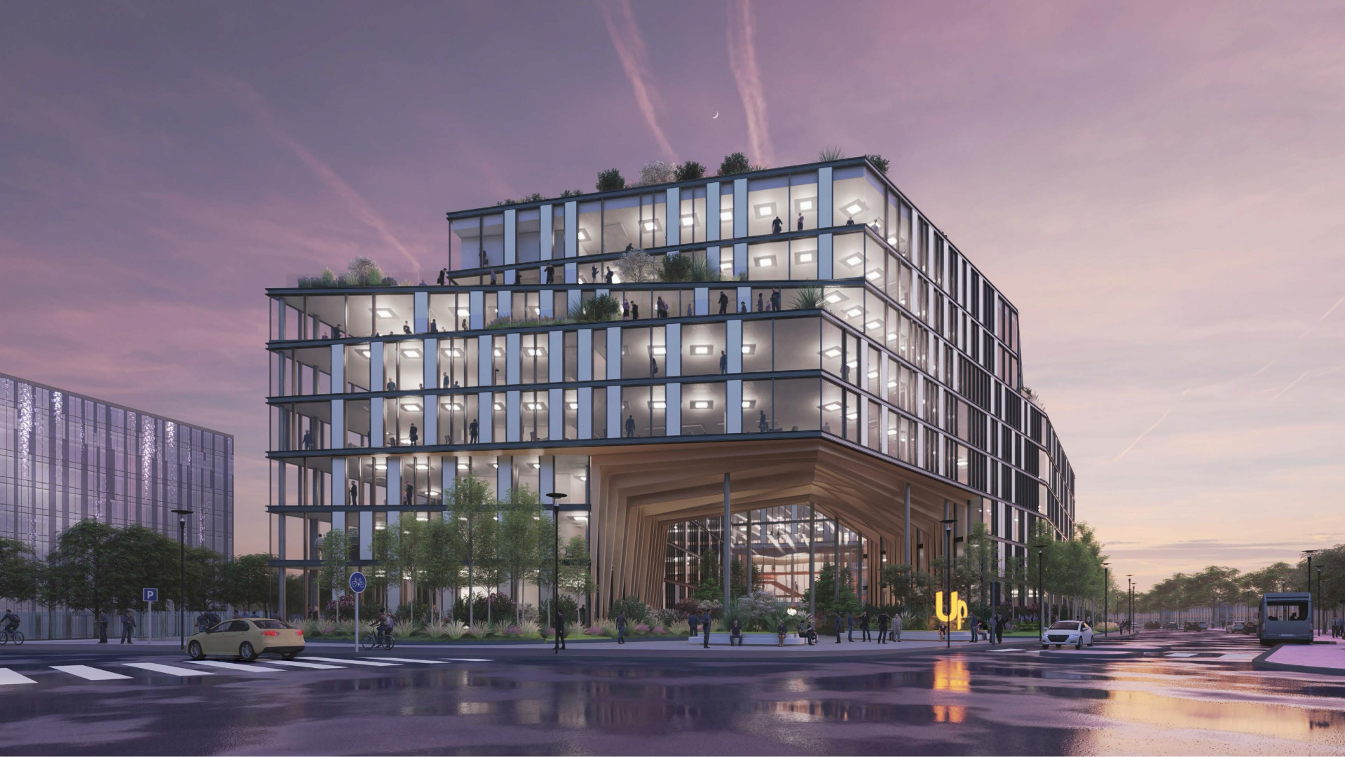 Siège social de UP à Gennevilliers