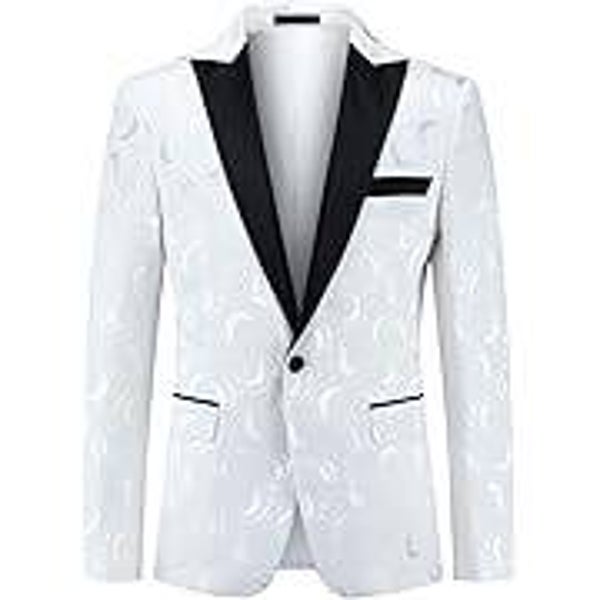 Blazer Homme en Jacquard Veste Smoking