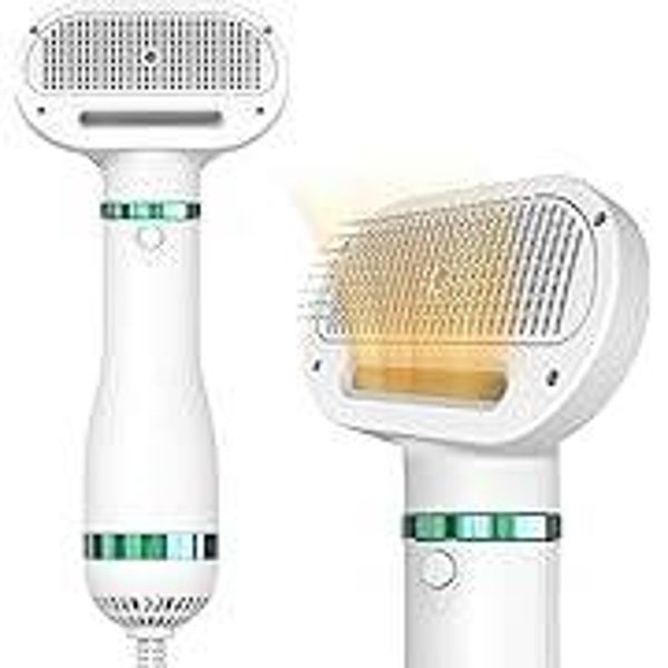Séchoir Chien et Chat avec Brosse Lissante 2 en 1