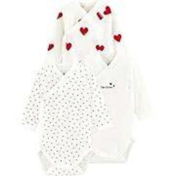 Petit Bateau Lot de 3 Bodies