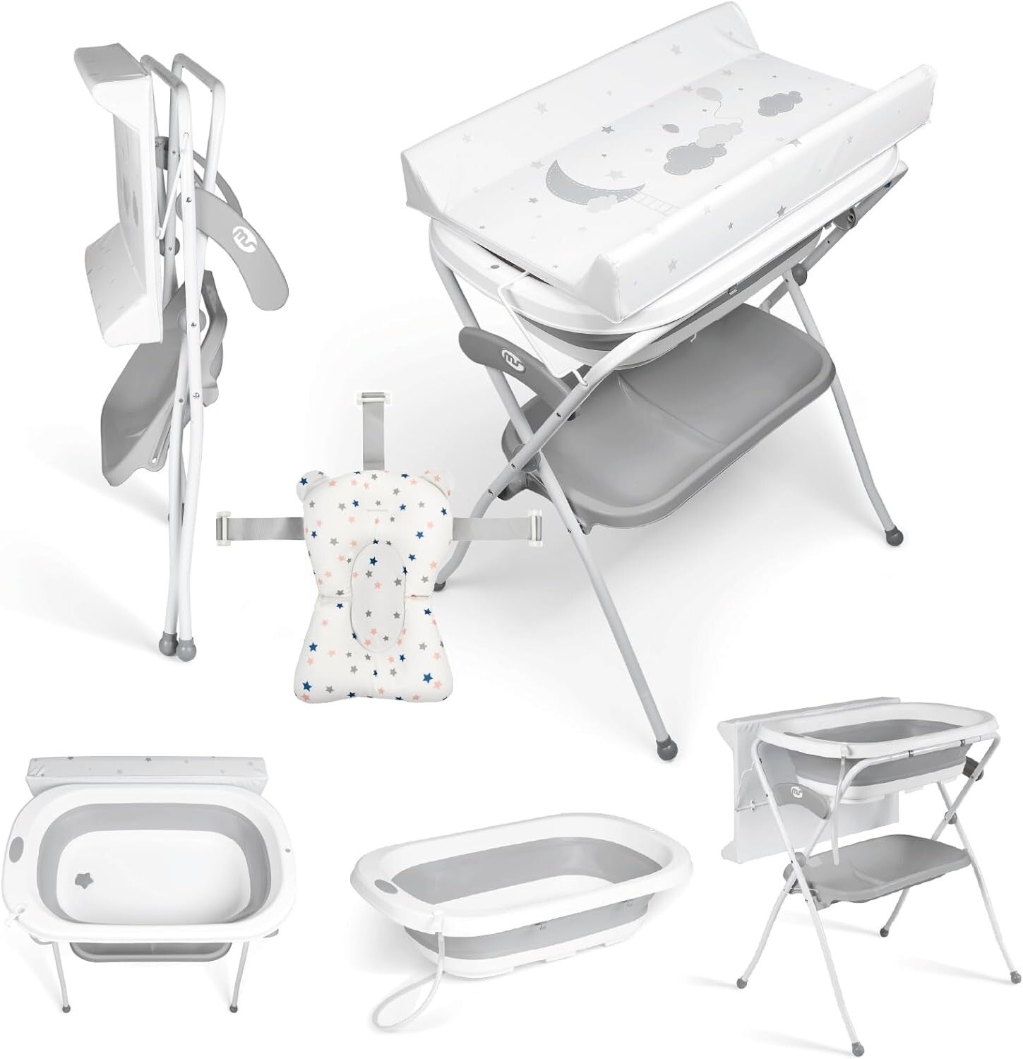MS BabyWorld - Baignoire haute ZOE + Réducteur