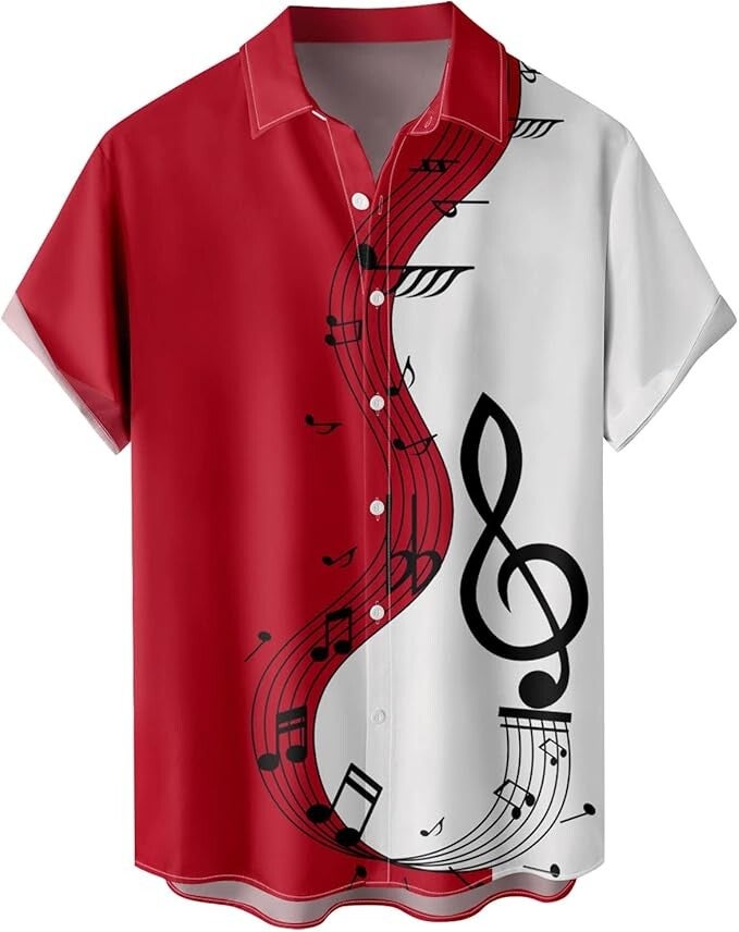 Chemise Homme Décontractée à Manches Courtes
