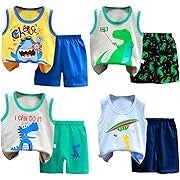 Lot de 8 Ensembles Débardeur sans Manches et Short