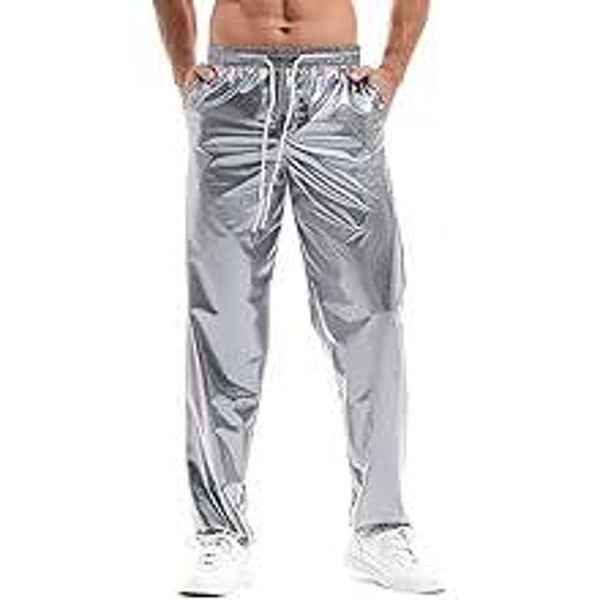 Pantalon métallique Brillant pour Homme