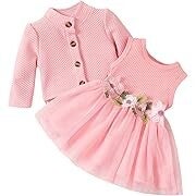 Ensemble Robe et Cardigan pour bébé