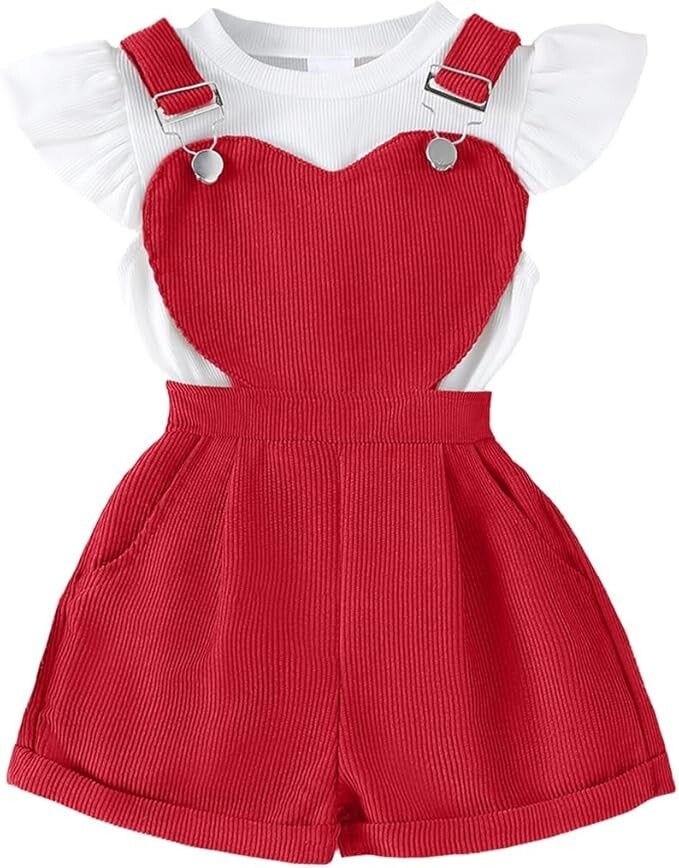Ensemble Salopette pour Bébé Fille