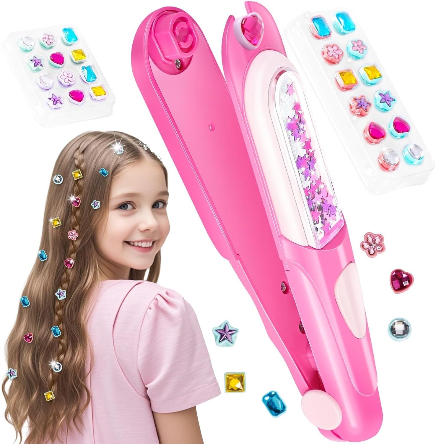 Appareil à gemmes cheveux