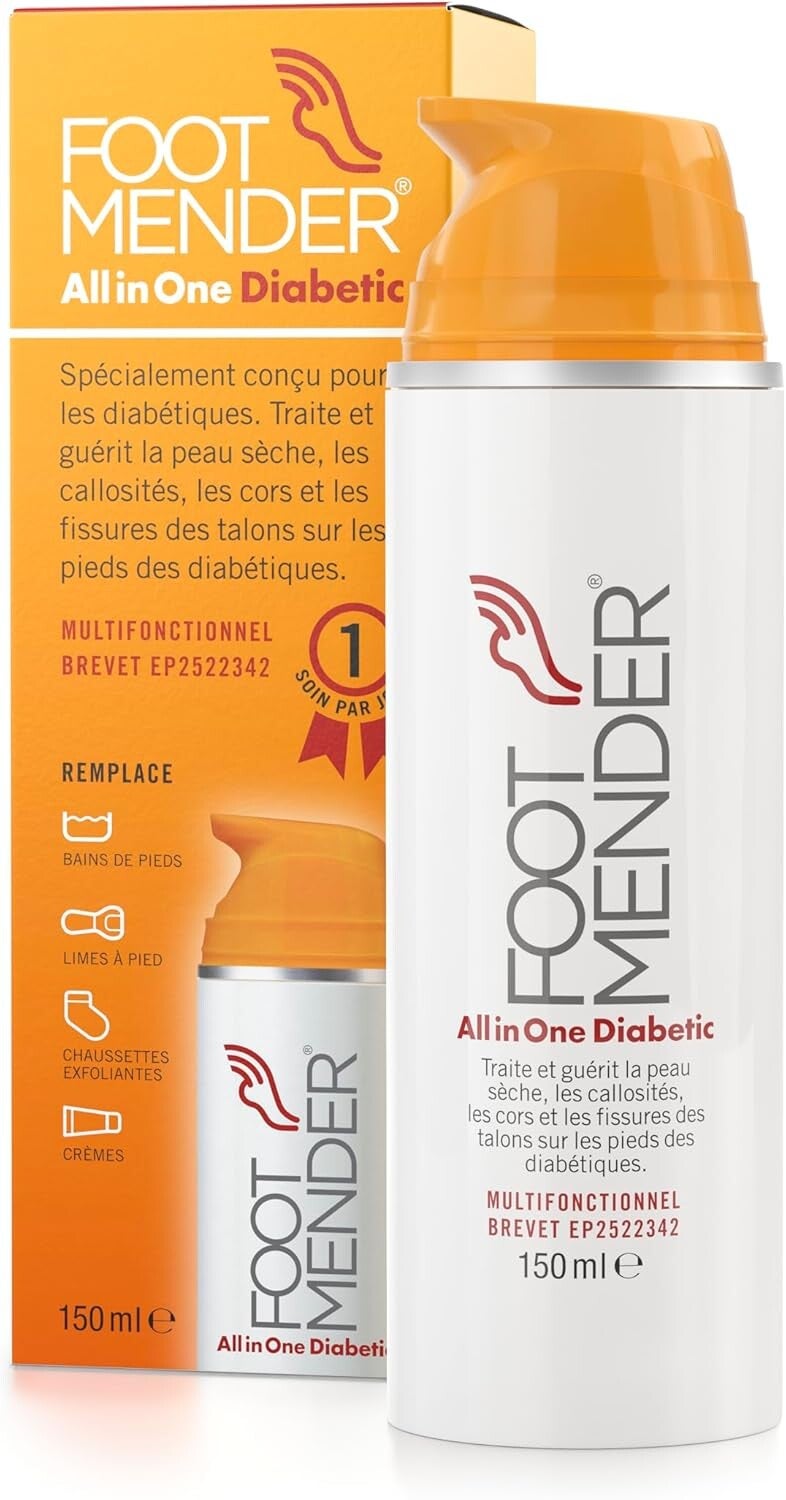 Diabetic Crème pour Pieds, 150 ml | Pour personnes diabétiques