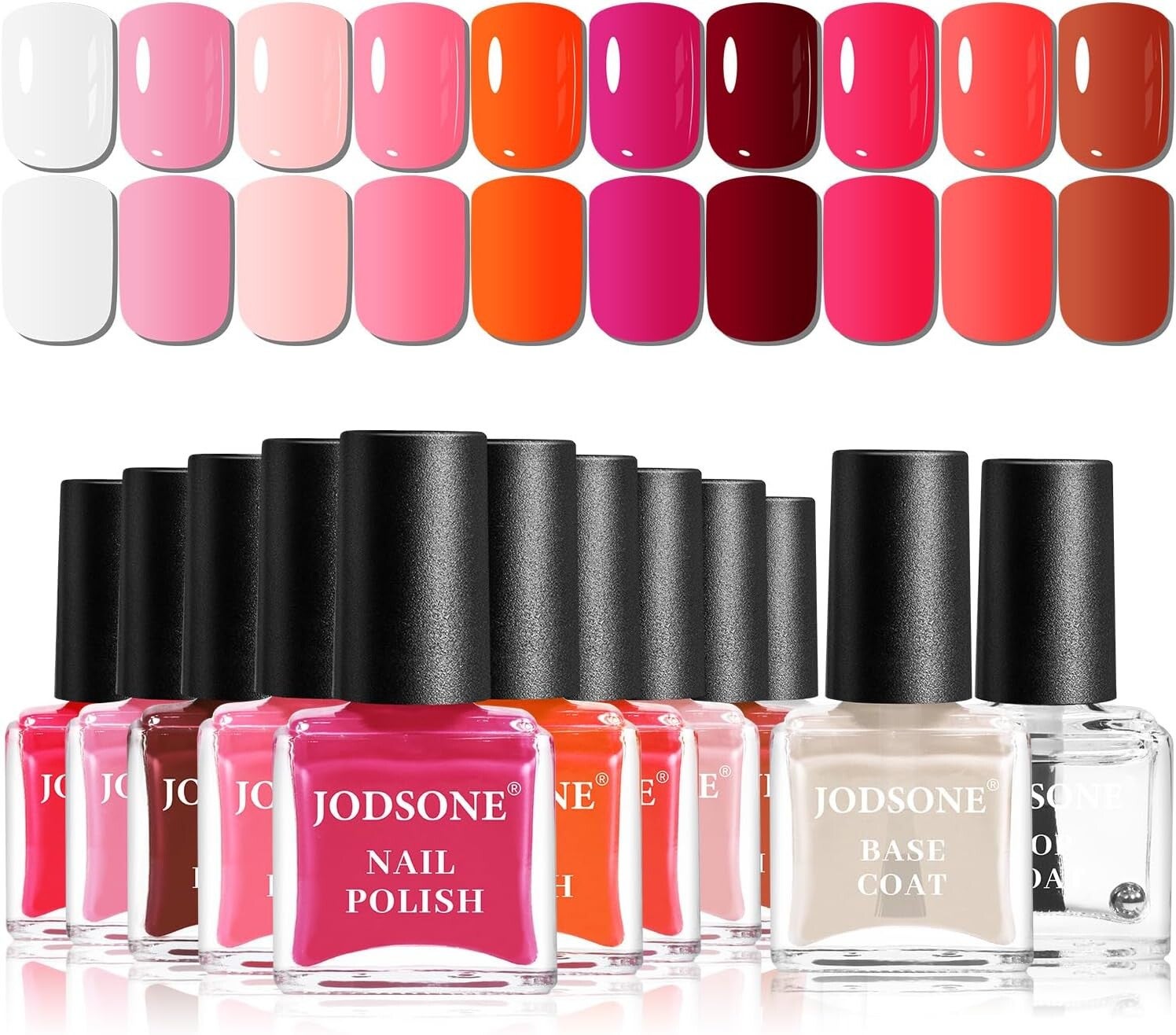 Lot de 12 vernis à ongles