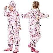 Combinaison de pluie Enfants Garçons Filles Imperméable á Capuche