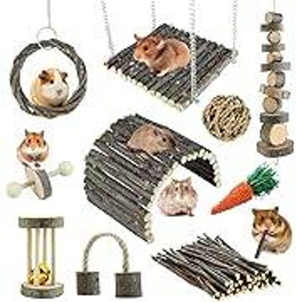 Jouets pour Hamster, Rat, Chinchilla