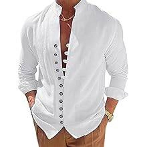 Chemise pour Homme Manches Longues