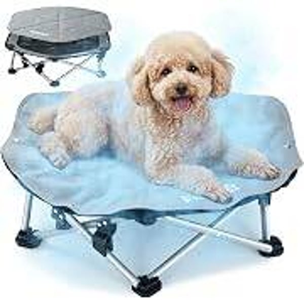 Tapis Rafraichissant Chien avec Lit Chien Surélevé
