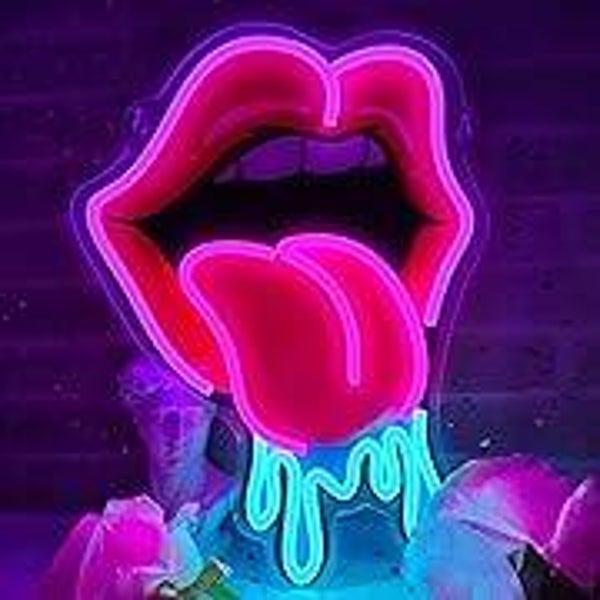 Enseigne Lumineuse Néon Lips