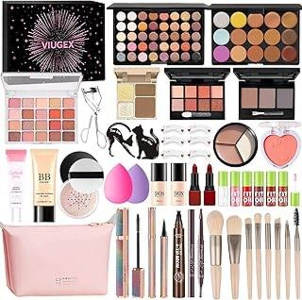 Coffret Maquillage Femme, Kit de Maquillage Complet