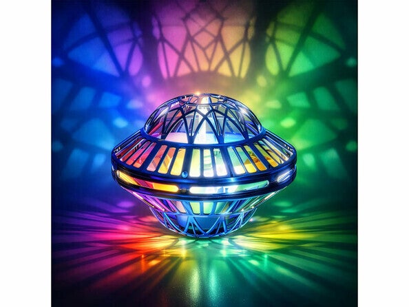 Balle volante OVNI LED RVB rechargeable