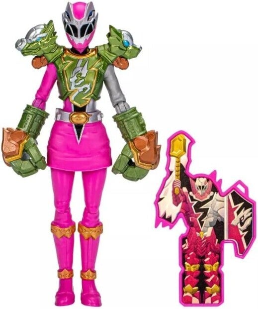 Figurine Power Rangers Dino Fury Smash Armor Pink Ranger