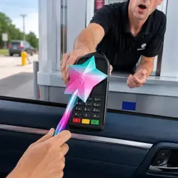 Baguette magique pour paiement sans contact