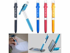 5 stylos à bille 4 en 1