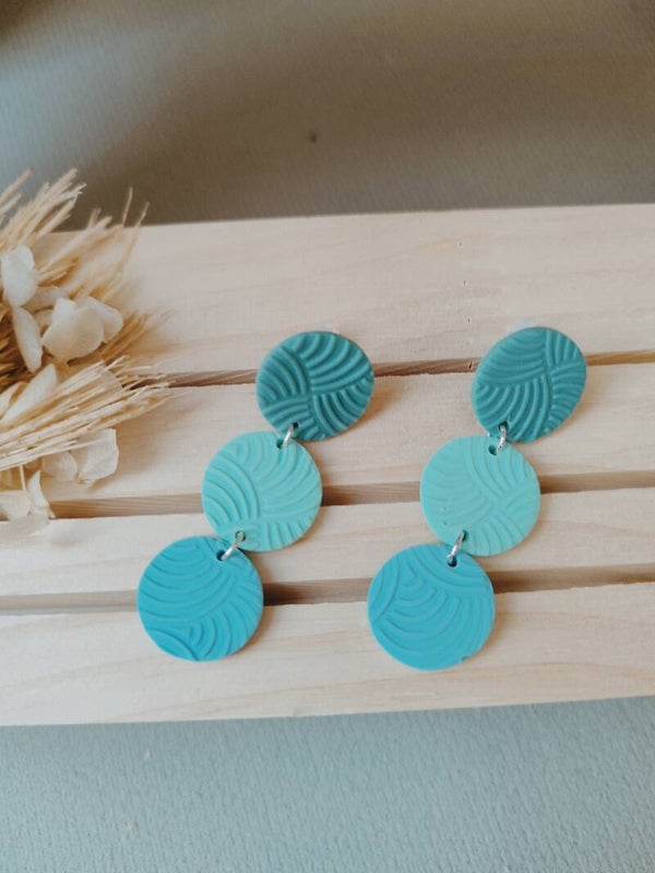 Boucles d'oreilles pendantes Moana Piti #3
