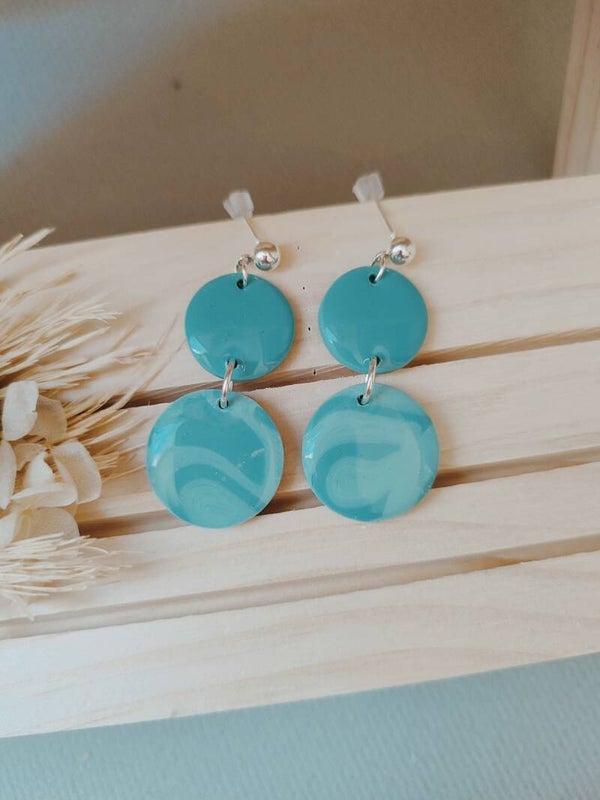 Boucles d'oreilles pendantes Moana Piti #6