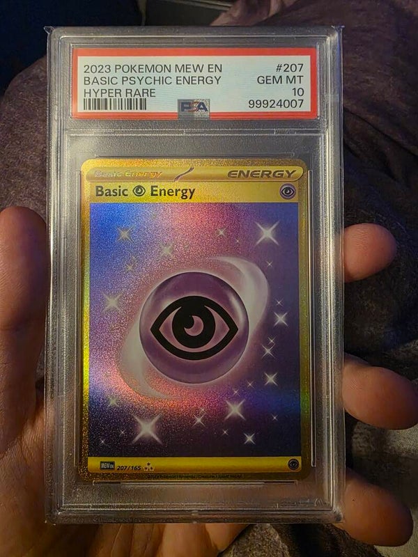 Basic Psychic Energy Gold Psa 10