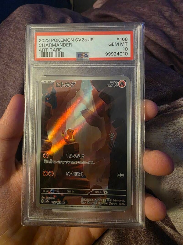 Charmander Art Rare psa 10