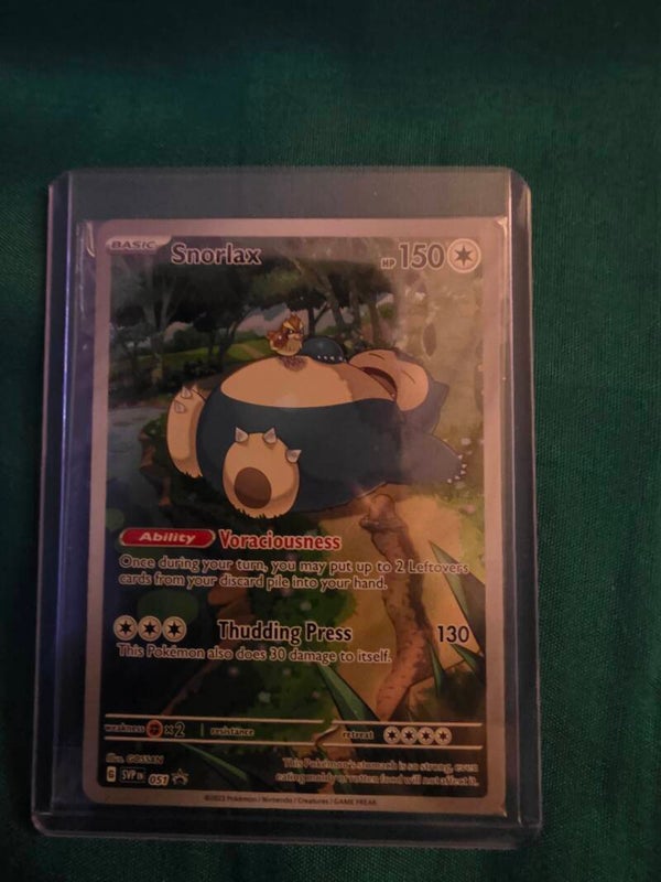 Snorlax sealed promo