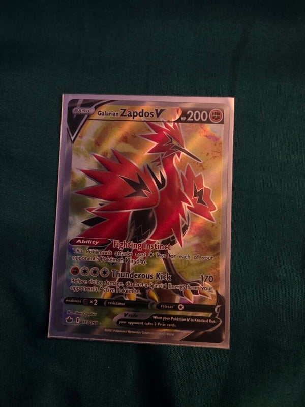 Galarian Zapdos v
