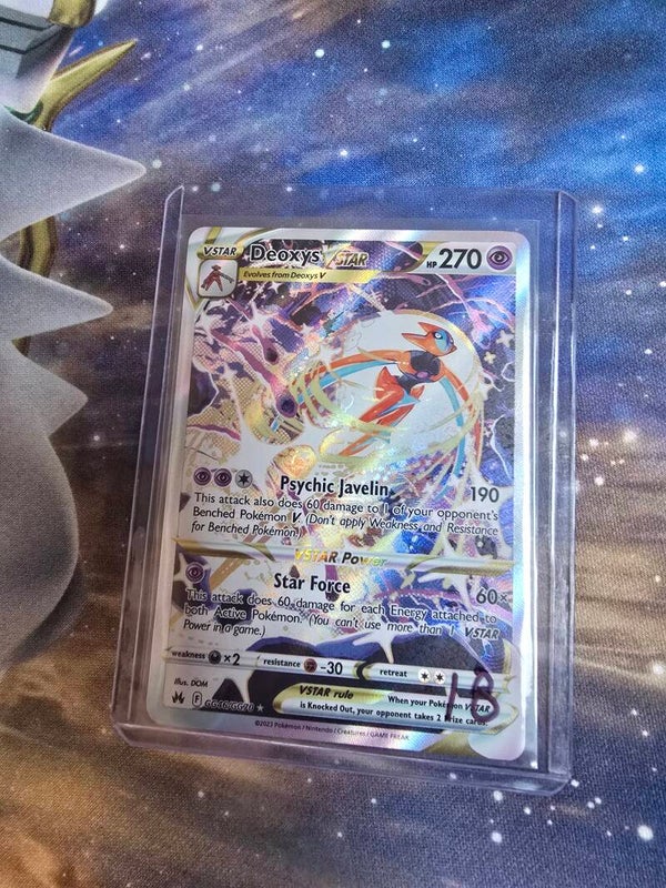 Deoxys Vstar (crown zenith)