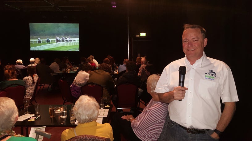 Andrew, your race night compère